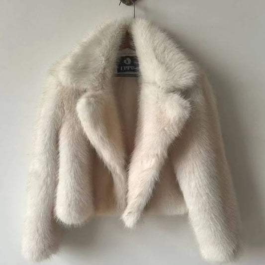 Karen Short Faux Fur Coat