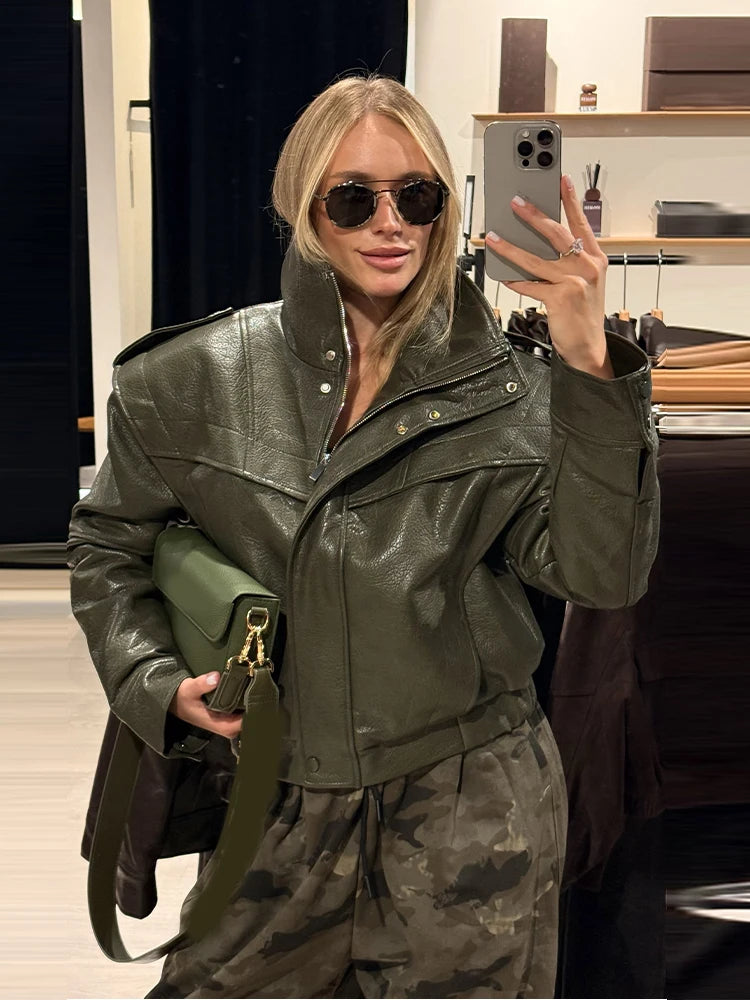 Susan Leather Jacket