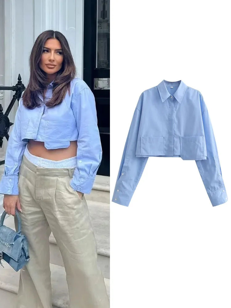 Amber Cropped Shirt