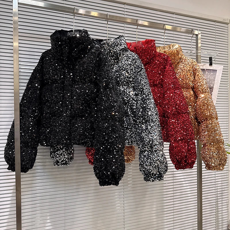 Michelle Sequin Warm Jacket