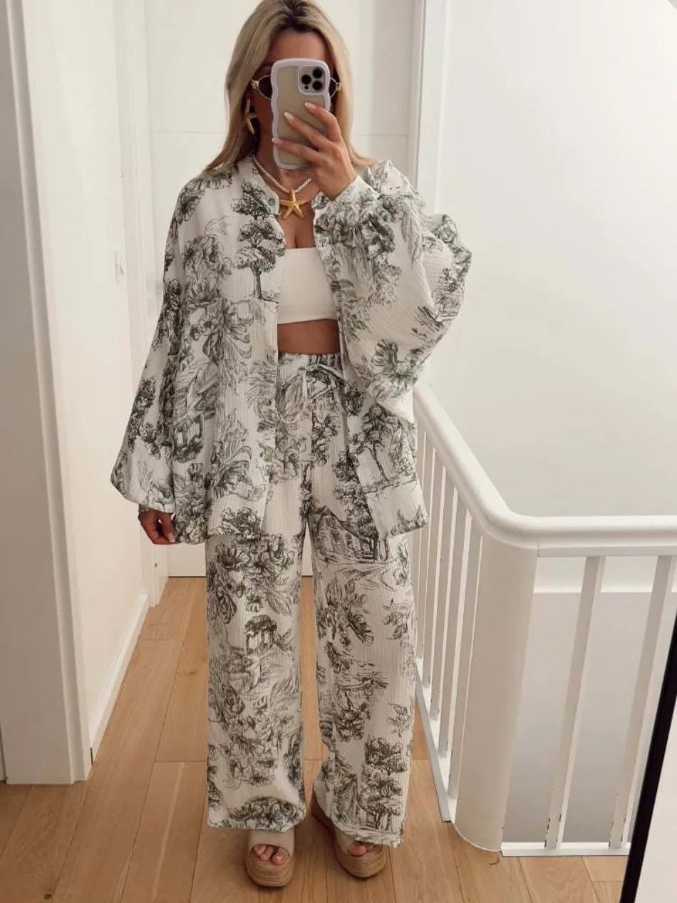 Barbara Set (Blouse/Pants)