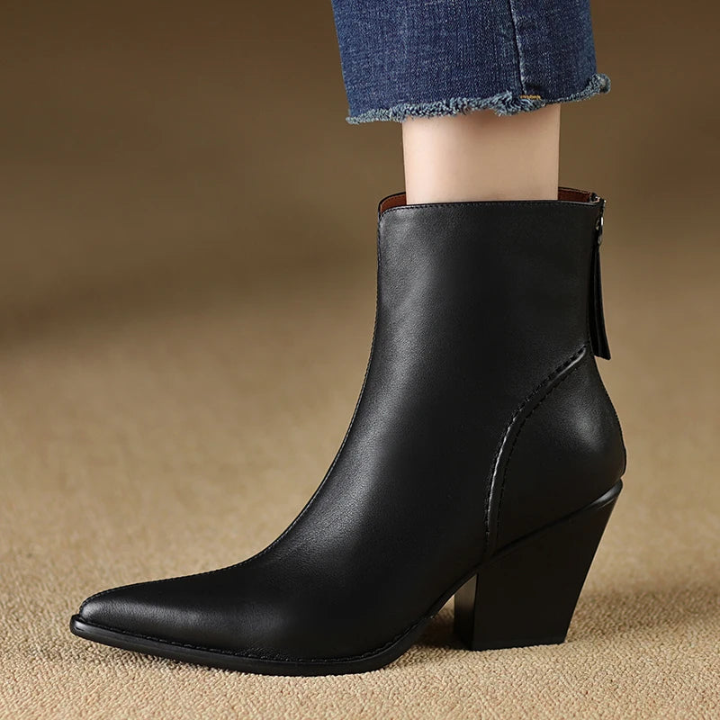 Lillian Boots (Genuine Leather)