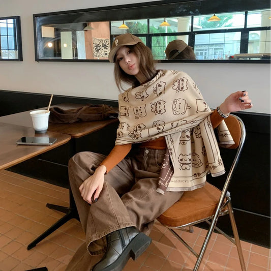 Winter Cashmere Scarf