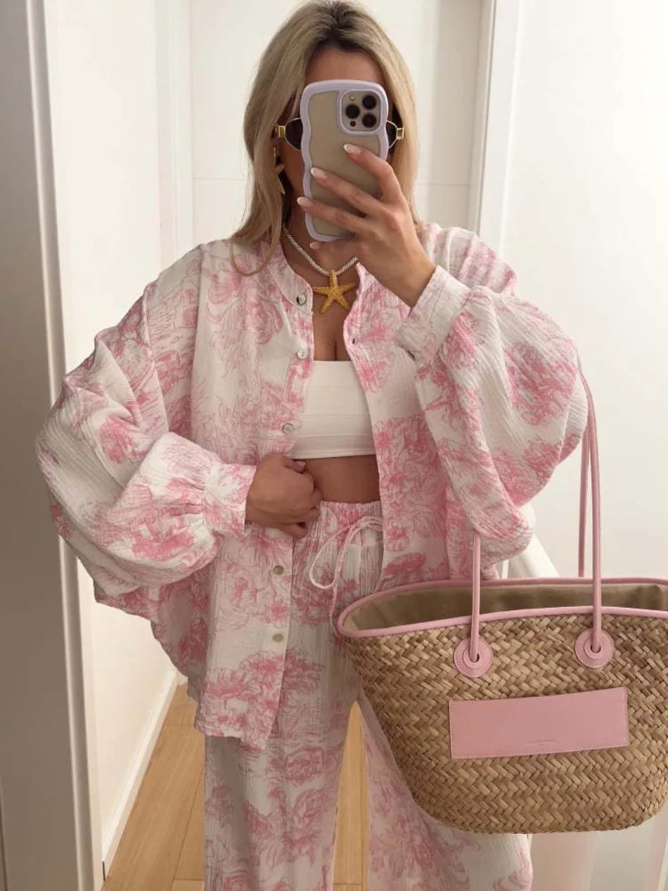 Barbara Set (Blouse/Pants)