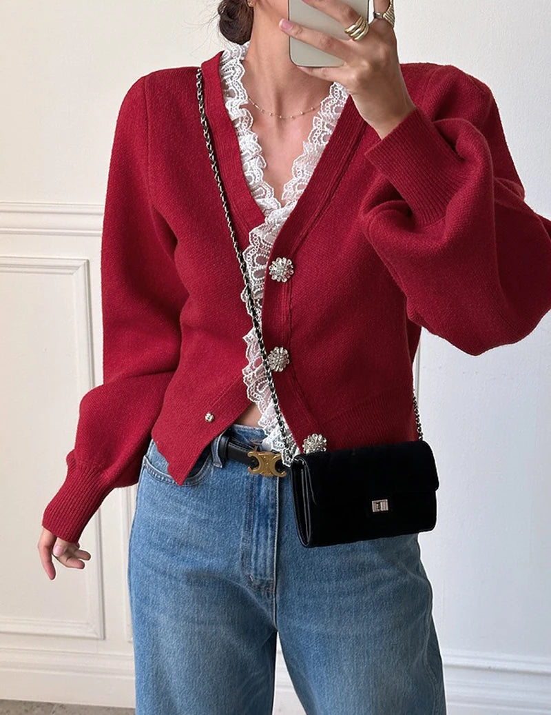 Linda Vintage Cardigan