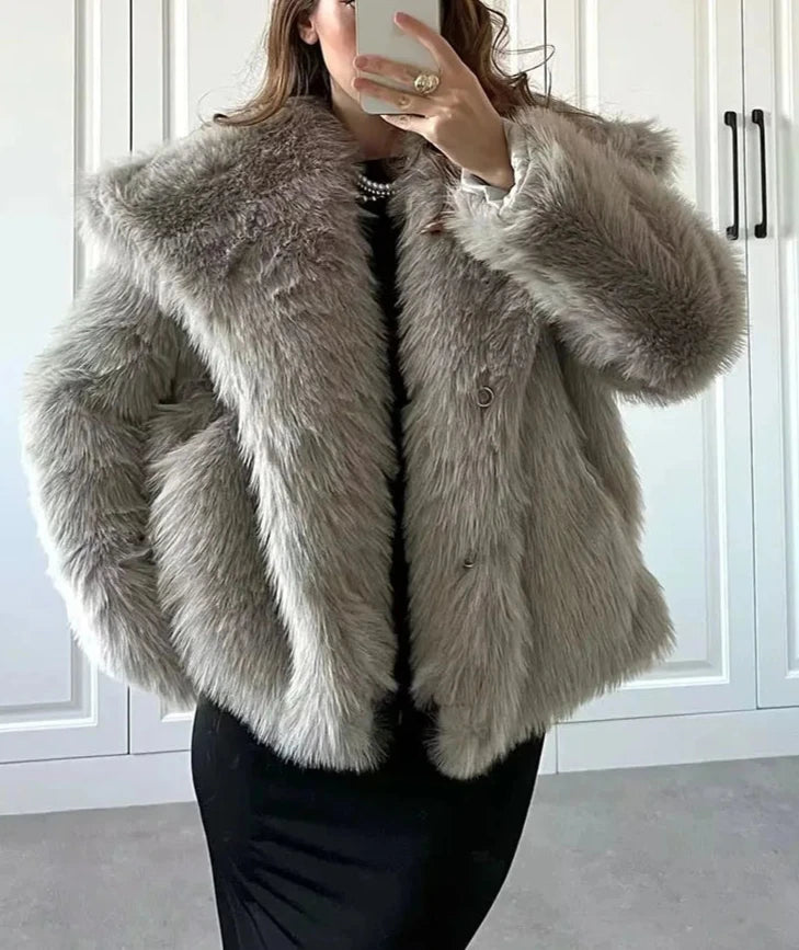 Allison Faux Fur Coat