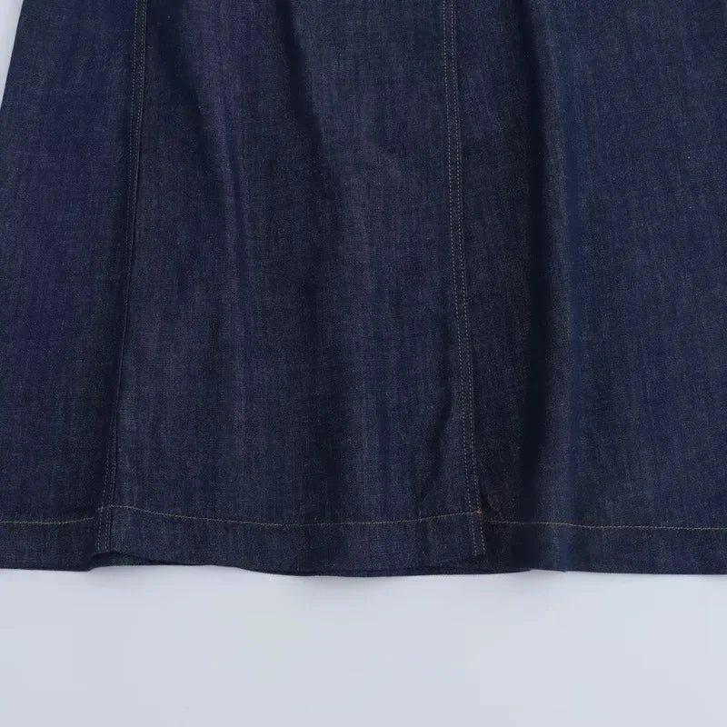 Stella Denim Long Skirt