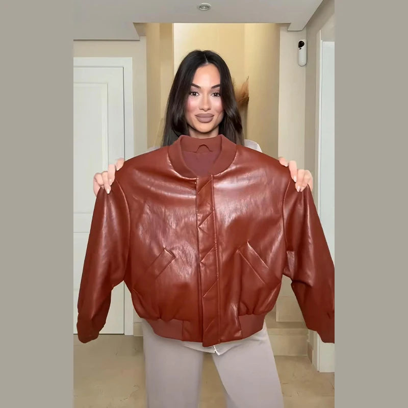 Emily Leather Set(Jacket/Skirt /Shorts)