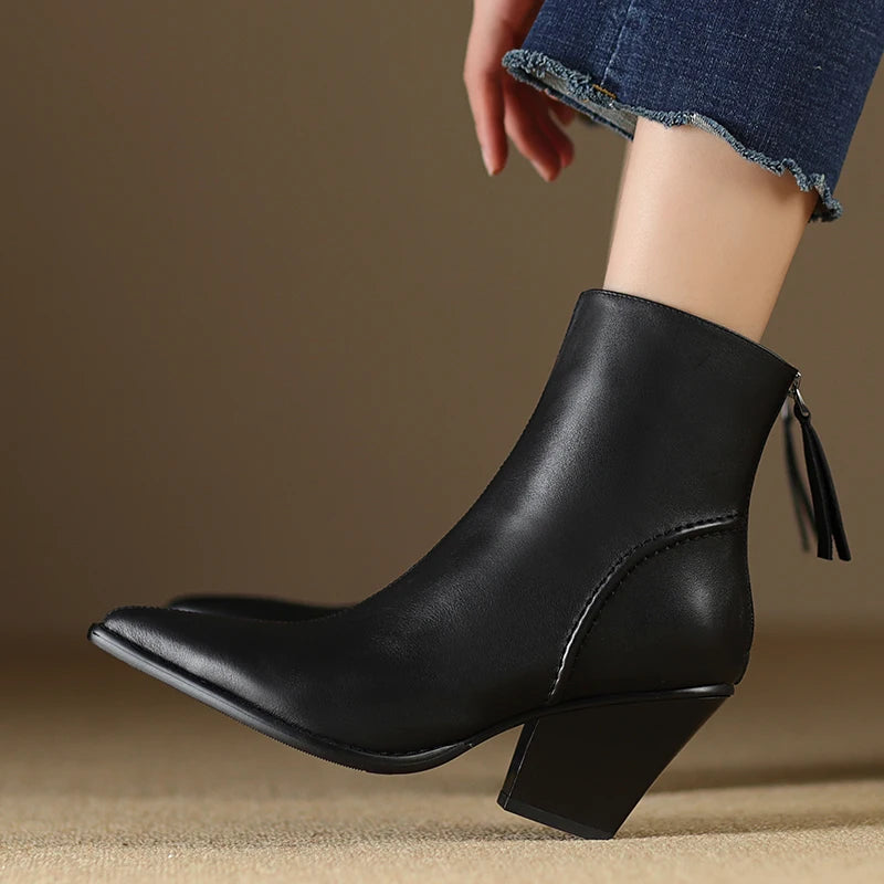 Lillian Boots (Genuine Leather)