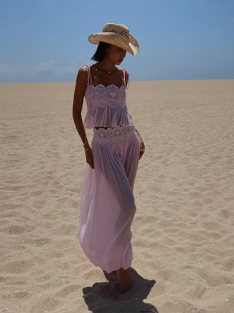 Rosa Set (Top/Pants/Skirt)