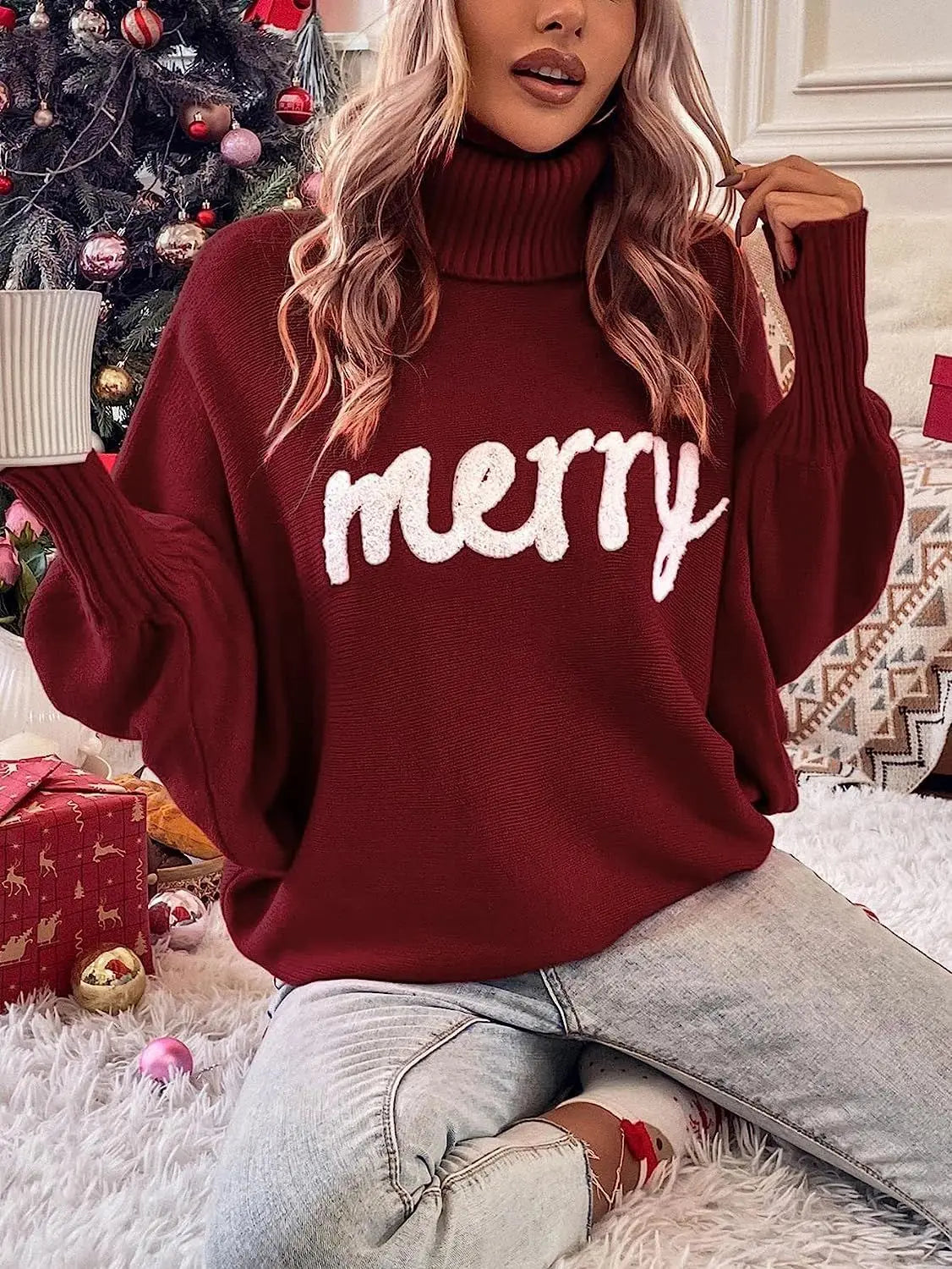 "Merry" Sweater