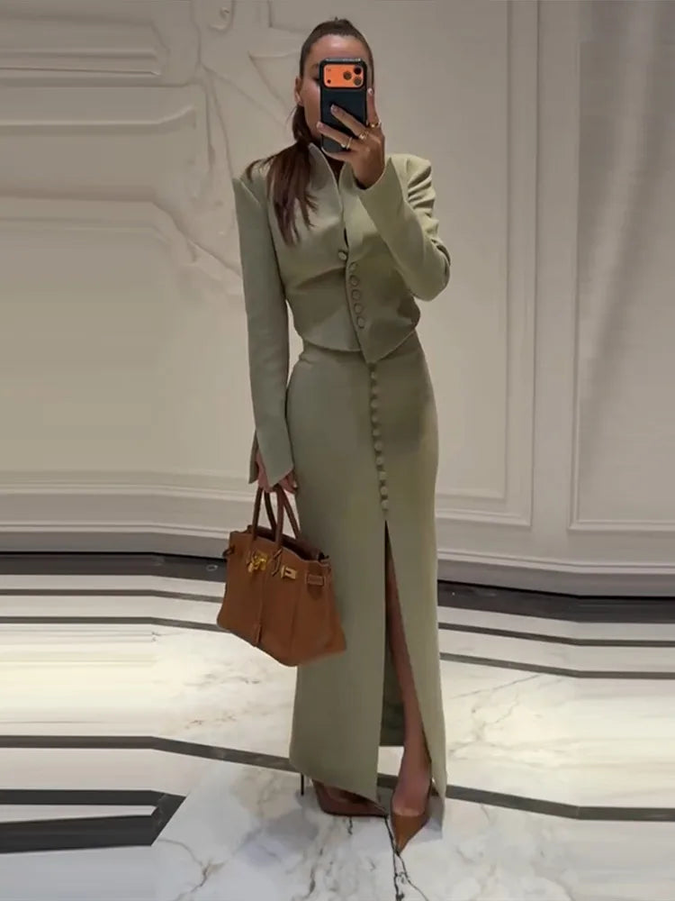 Lisa Set(Coat/Skirt)