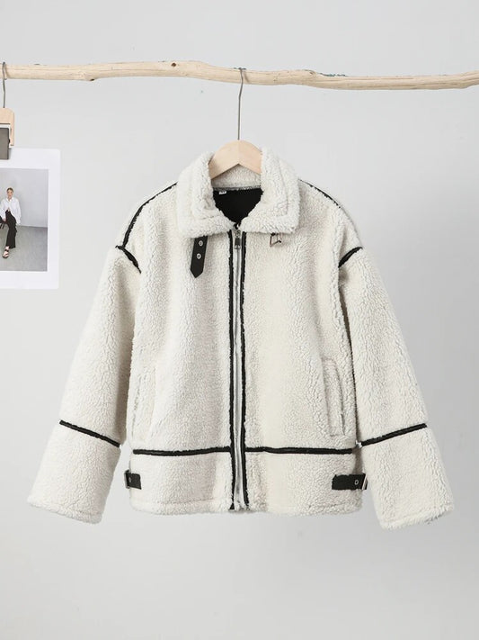 Danielle Lamb Wool Coat