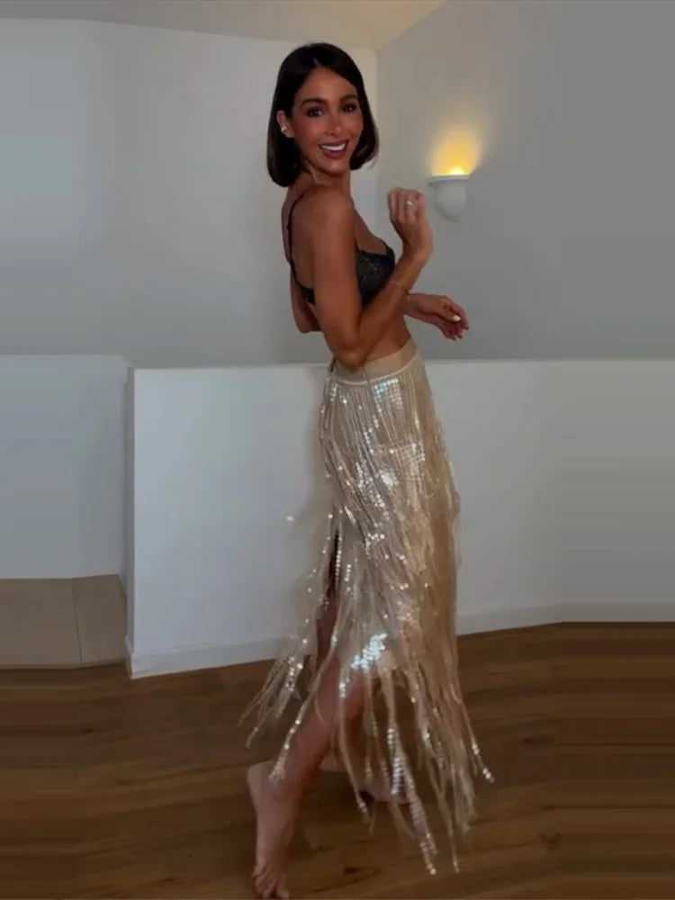 Diane Sequined Skirt