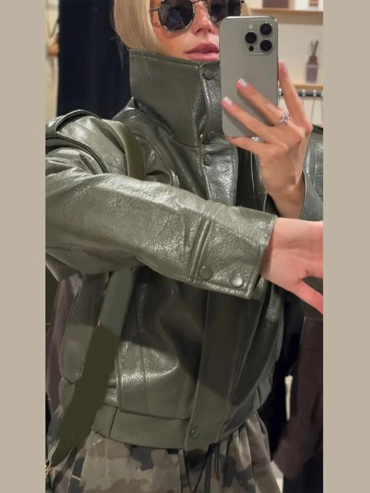 Susan Leather Jacket