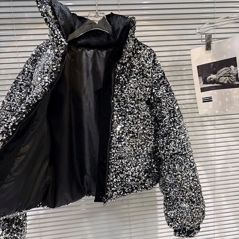 Michelle Sequin Warm Jacket