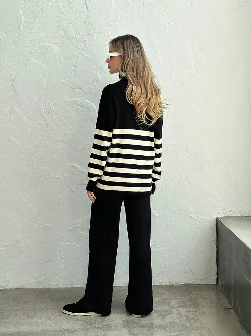 Sandra Knitted Set (Sweater/Pants)