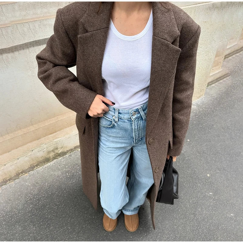 Stephanie Wool Overcoat