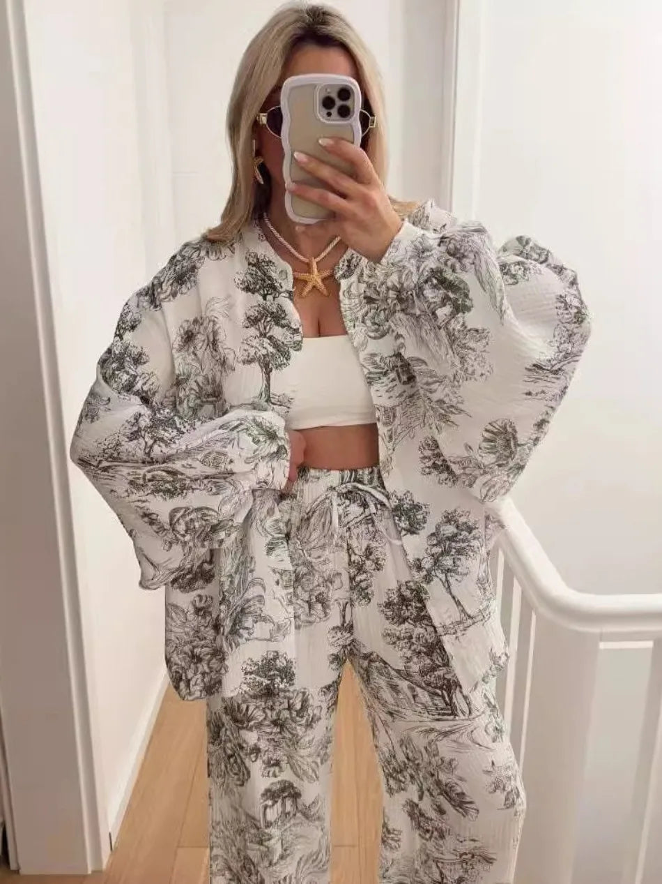 Barbara Set (Blouse/Pants)
