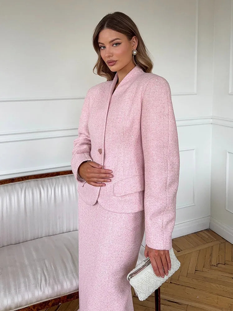 Margaret Elegant Set (Coat/Skirt)