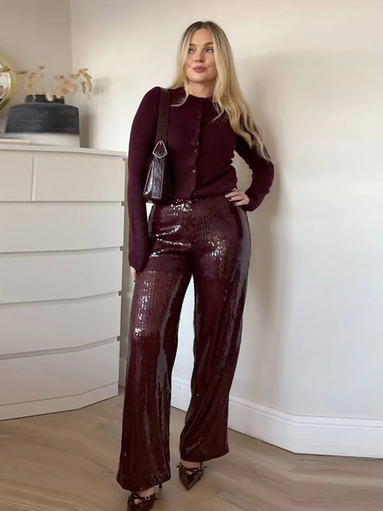 Lisa Sequin Pants