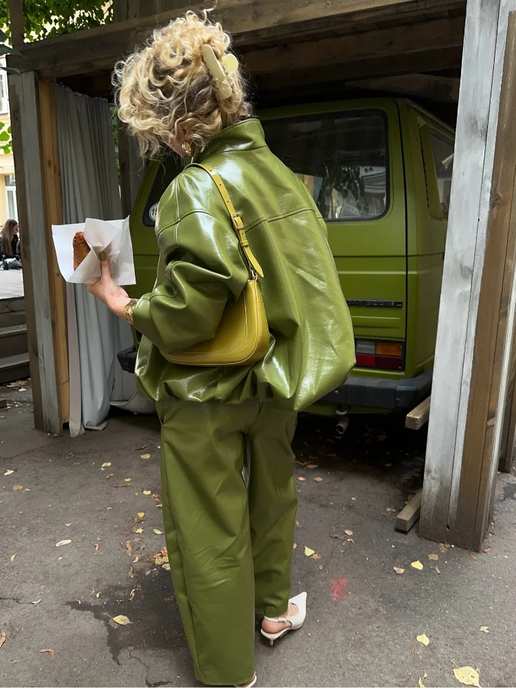 Nancy Leather Set  New (Coat/Pants/Dress)