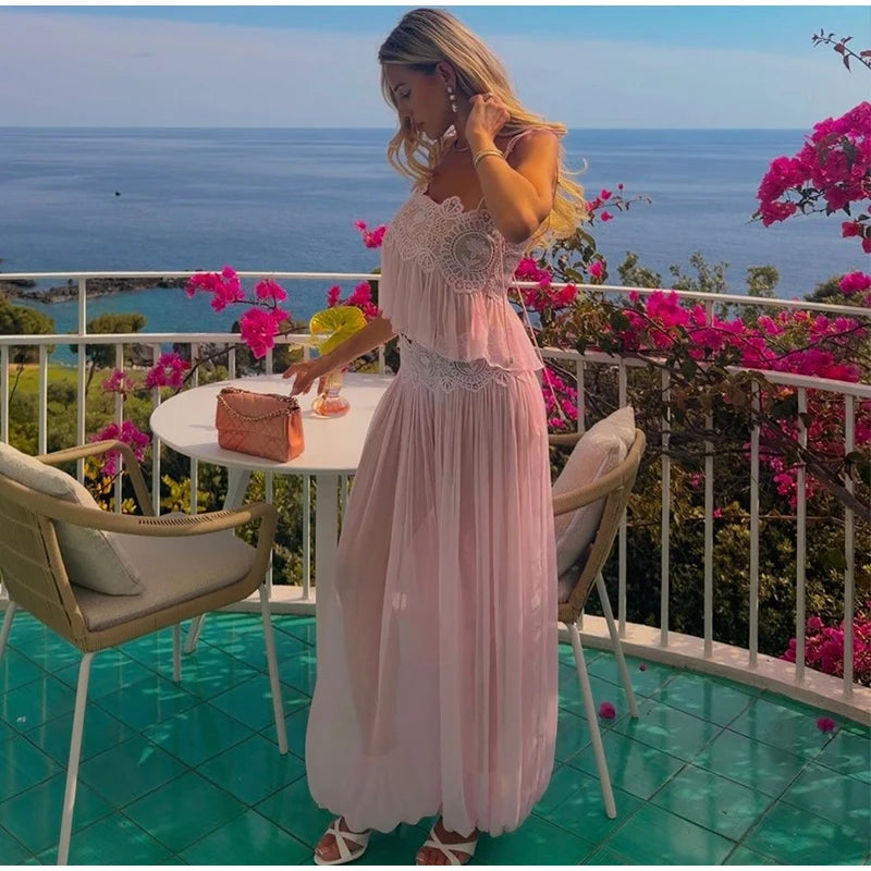 Rosa Set (Top/Pants/Skirt)
