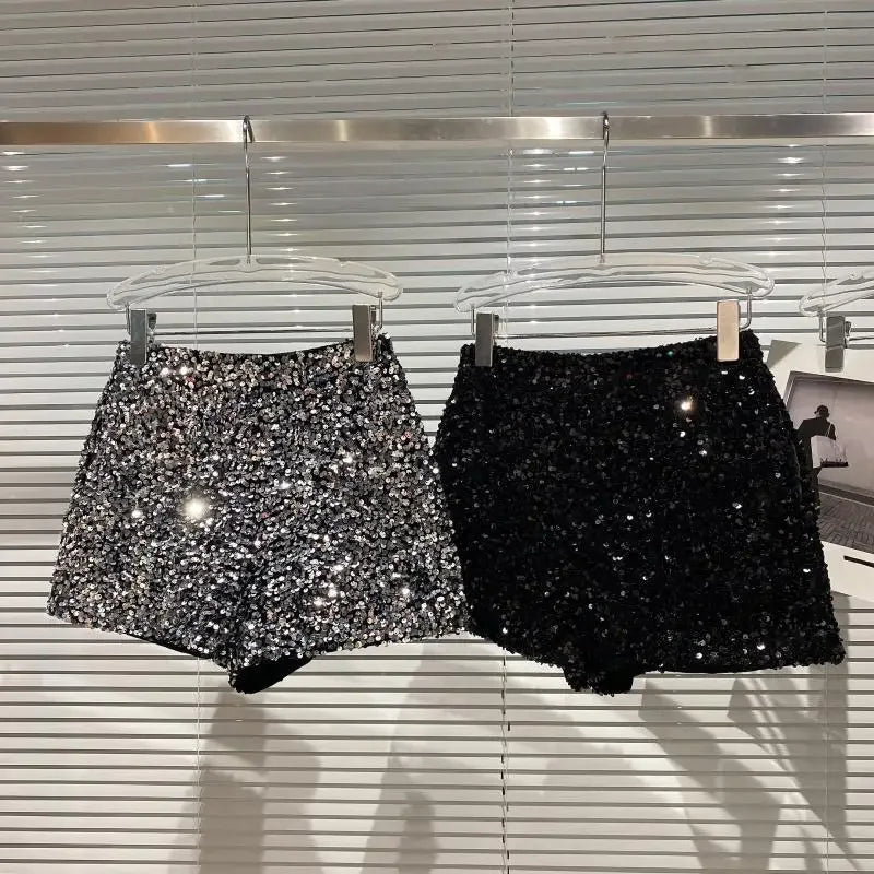 Anna Sequins Set (Cardigan/Shorts)