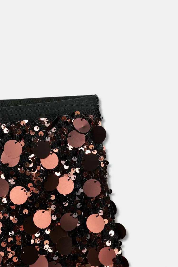 Mary Sequin Skirt 2