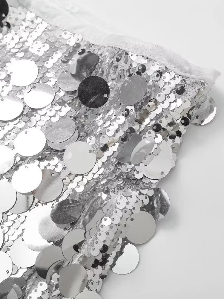 Mary Sequin Skirt