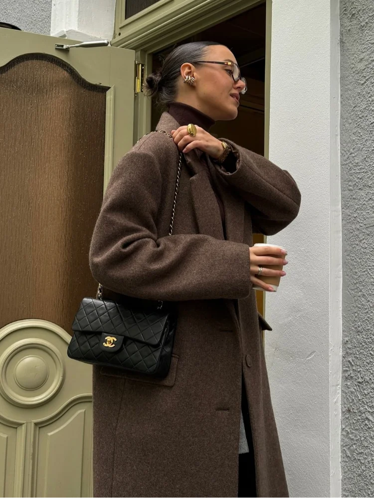 Stephanie Wool Overcoat