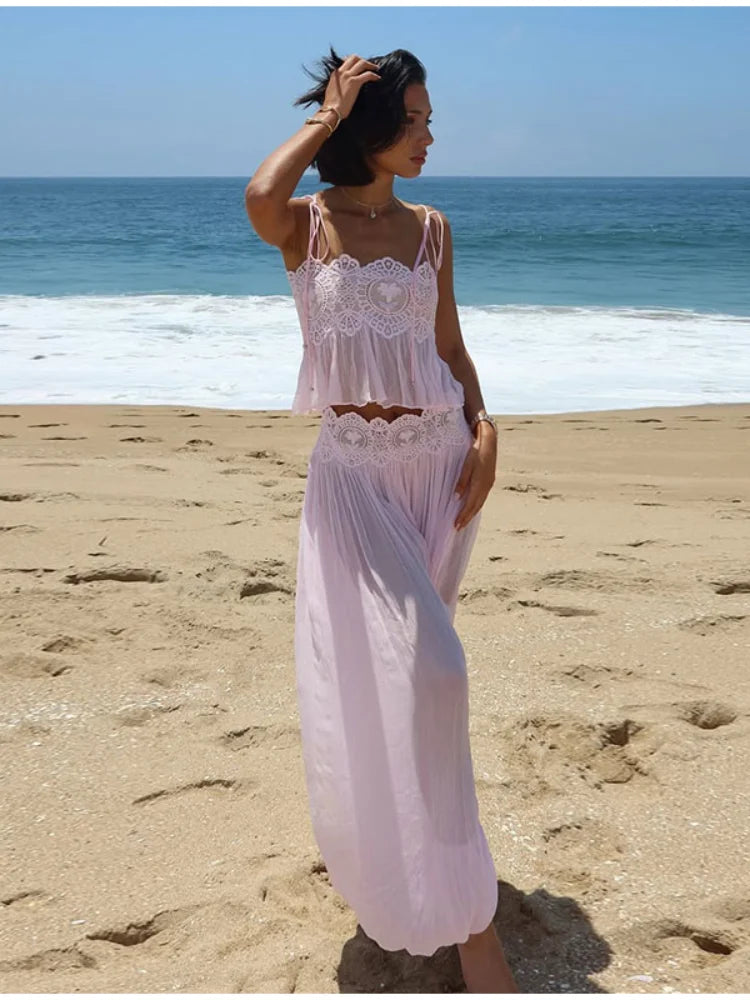 Rosa Set (Top/Pants/Skirt)