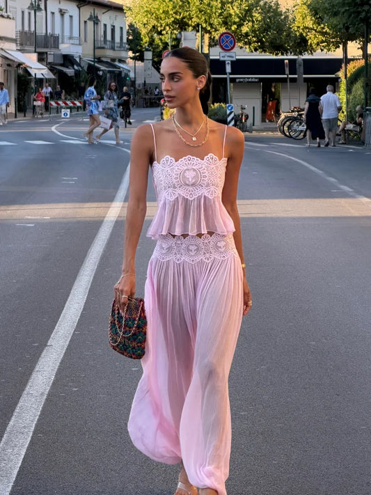 Rosa Set (Top/Pants/Skirt)