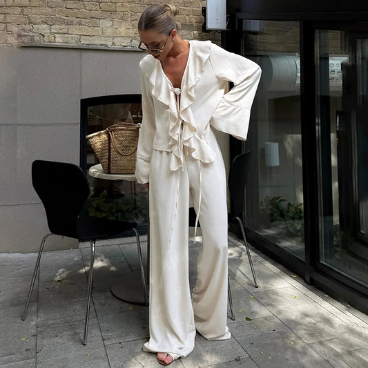 Carol Set (Blouse/Trousers)