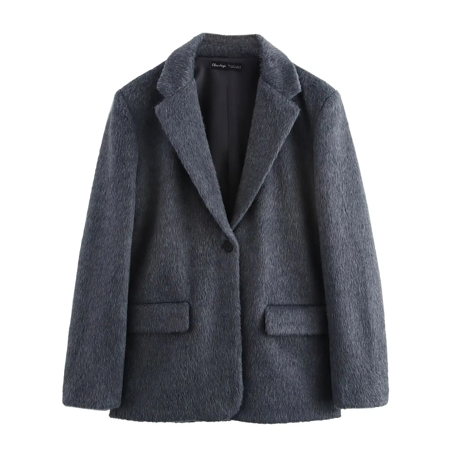 Bonnie Fur-Effect Blazer