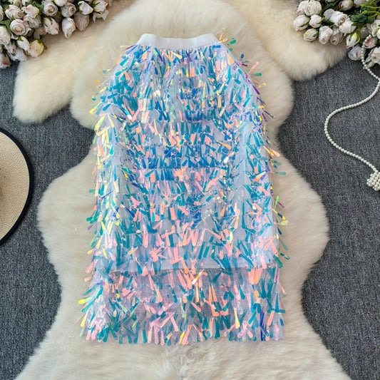 Yolanda Sequined Skirts