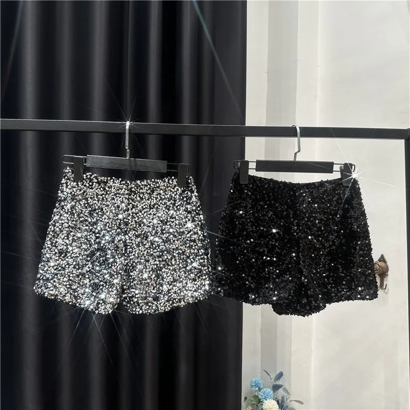 Anna Sequins Set (Cardigan/Shorts)