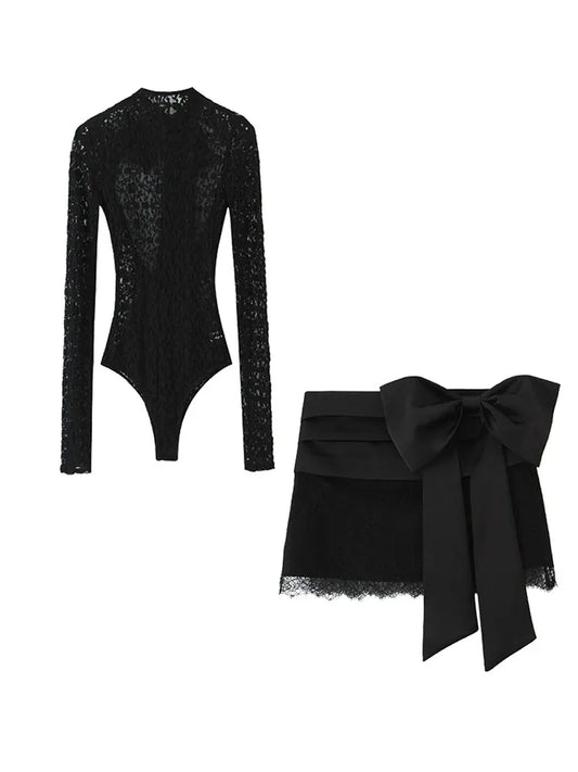 Colleen Set(Bodysuit/Skirt)