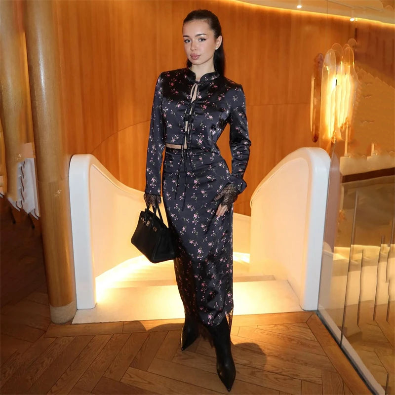 Betty Set (Cardigan/Skirt)