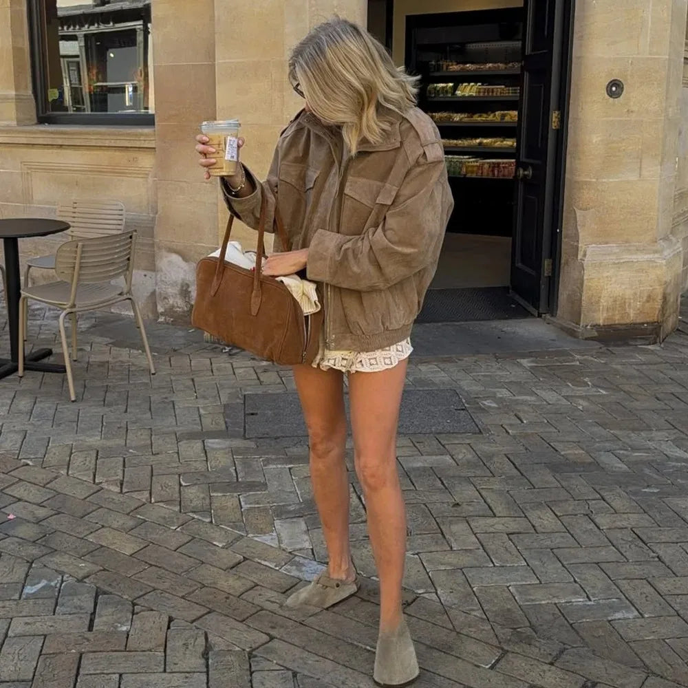 Joyce Suede Jacket