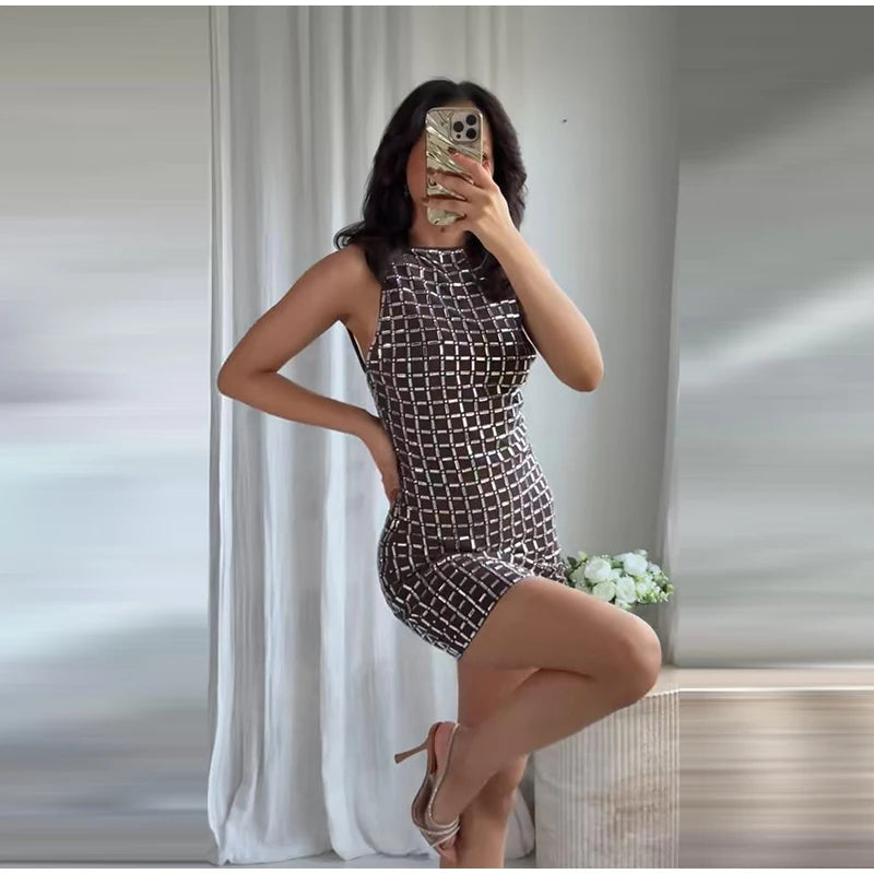 Angela Shinny  Mini Dress