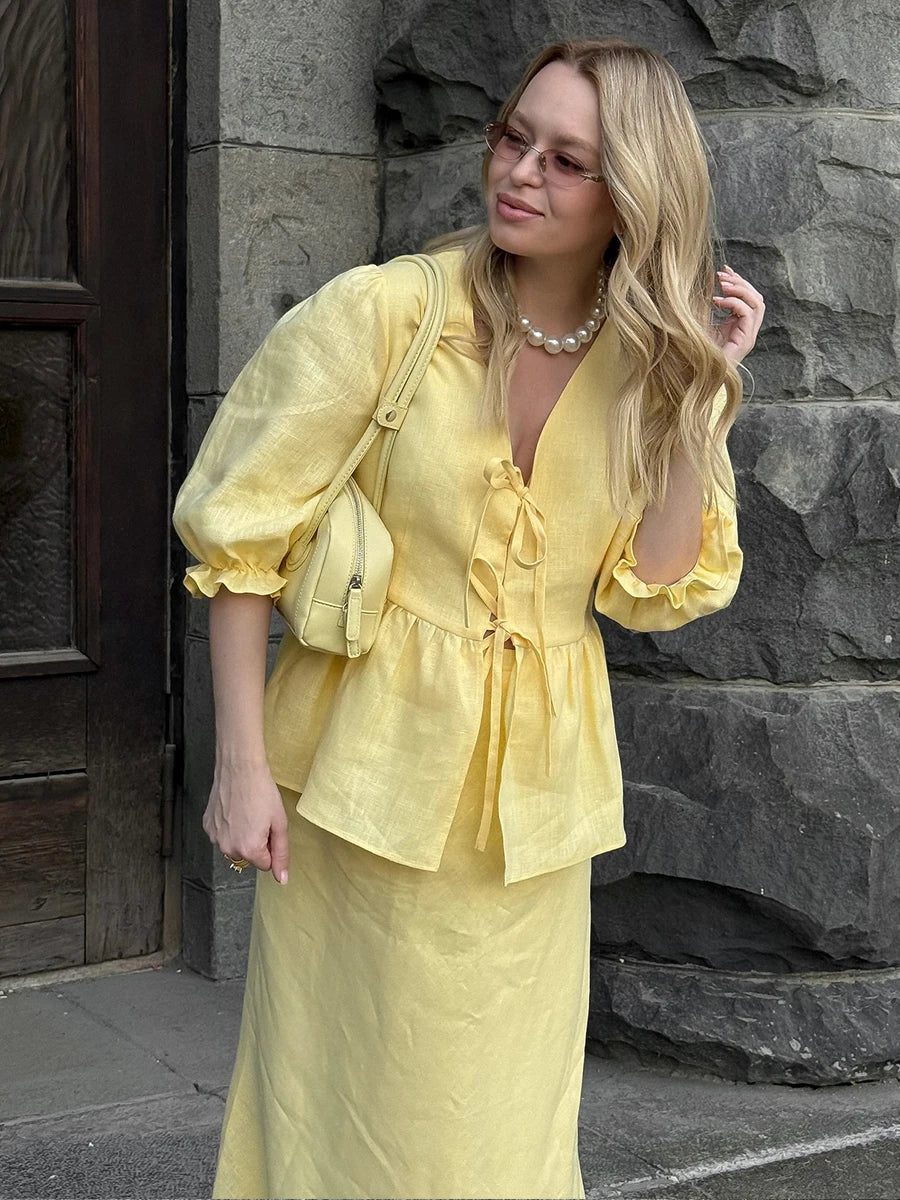Joann Set (Shirt/Skirt)