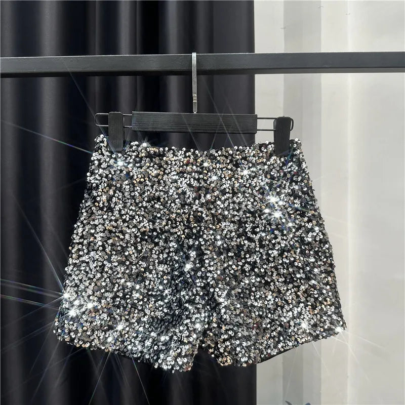 Anna Sequins Set (Cardigan/Shorts)