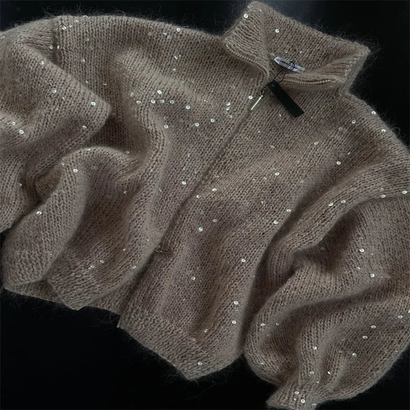 Betty Sequin Cardigan