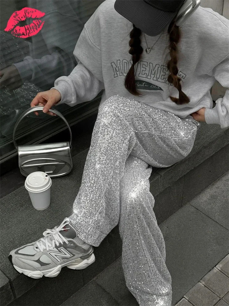 Alice Sequin Trousers