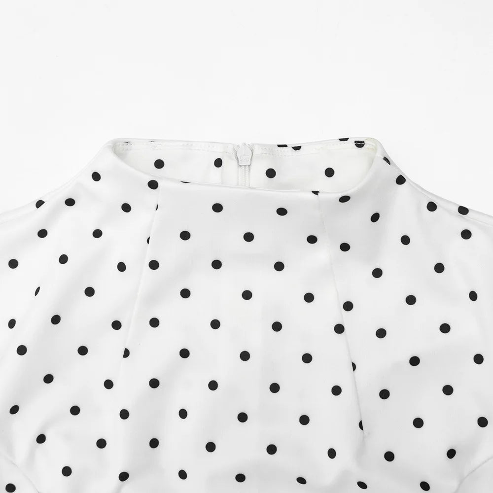 Amanda Polka Dot Dress