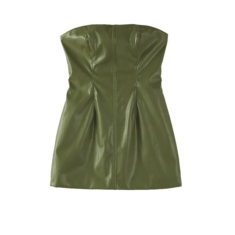 Nancy Leather Set  New (Coat/Pants/Dress)