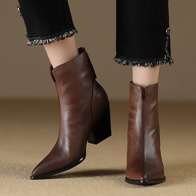 Lillian Boots (Genuine Leather)