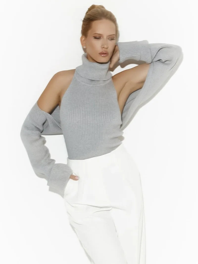 Michelle Sweater Set (Top/Cardigan)