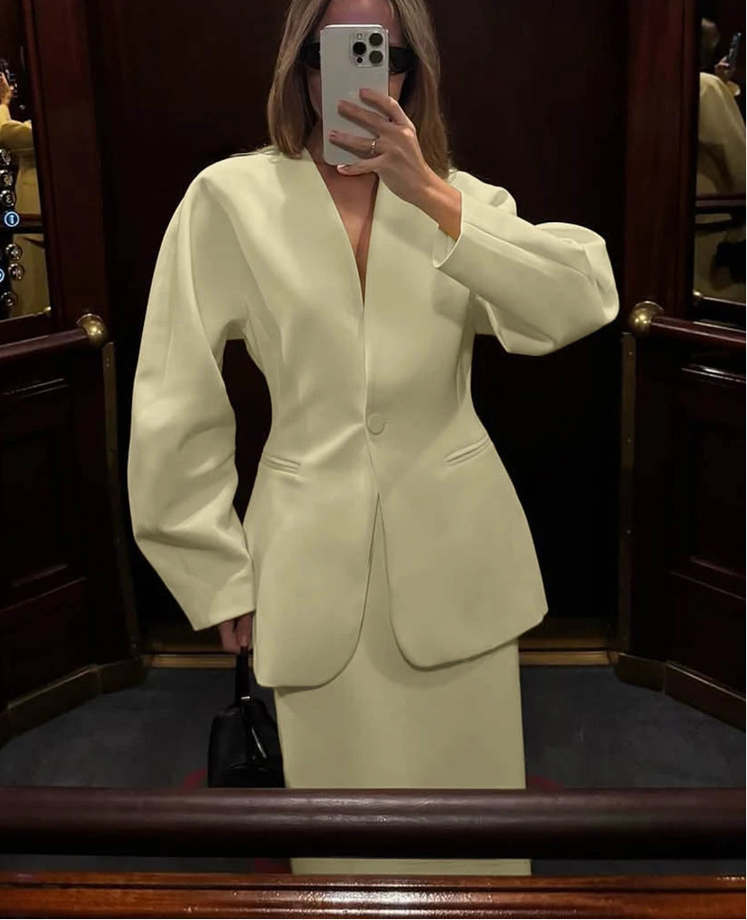 Nora Set (Blazer/Skirt)